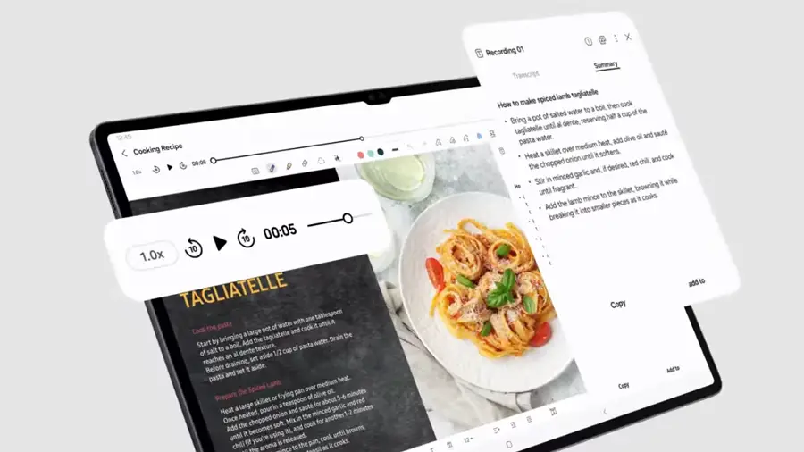 Samsung Galaxy Tab S10+ X820 12.4 cala 12 GB / 512 GB / Wi-Fi / rysik S-Pen / Moonstone Gray